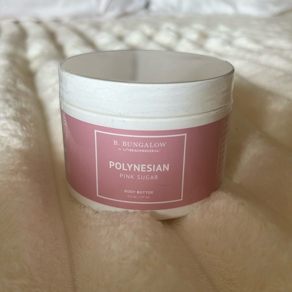 The Beachwaver- B.Bungalow Polynesian Pink Sugar Body Butter